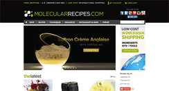 Desktop Screenshot of molecularrecipes.com